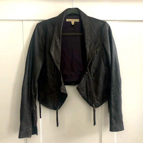 Twenty8Twelve Jackets & Blazers - Twenty8twelve gorgeous cropped leather jacket!